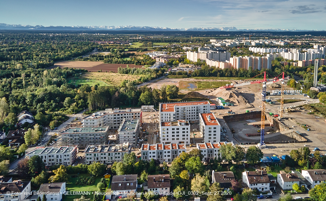 27.09.2020 - Baustelle Alexisquartier in Neuperlach